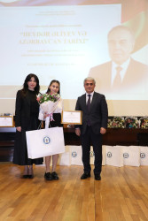 Suraxanıda “Heydər Əliyev və Azərbaycan tarixi” referat-yazı müsabiqəsinin rayon mərhələsinin yekunlarına həsr olunmuş elmi-praktik konfrans keçirilib