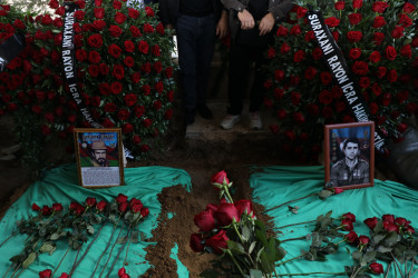 Şəhidlərimiz dəfn olundu