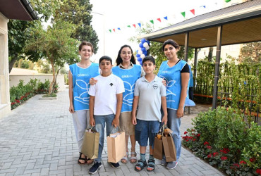 “Bizim həyət” layihəsi çərçivəsində yenilənmiş növbəti həyət sakinlərin istifadəsinə verilib