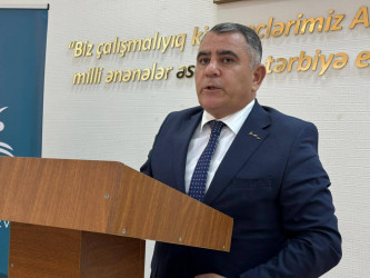 Suraxanı Gənclər evində Vətən müharibəsində qazanılmış Zəfərin 5-ci ildönümü ərəfəsində müharibə iştirakçılarının gənclərlə görüşü təşkil olunub