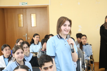 Martın 10-da Suraxanı Rayon İcra Hakimiyyətinin təşəbbüsü, Qaraçuxur Bələdiyyəsində “Gender məsələləri və məişət zorakılığı ilə mübarizəyə dair komissiya”nın və 275 saylı tam orta ümumtəhsil məktəbinin birgə təşkilatçılığı ilə “Məktəb mühitində psixoloji təhlükəsizlik” adlı tədbir təşkil olunub